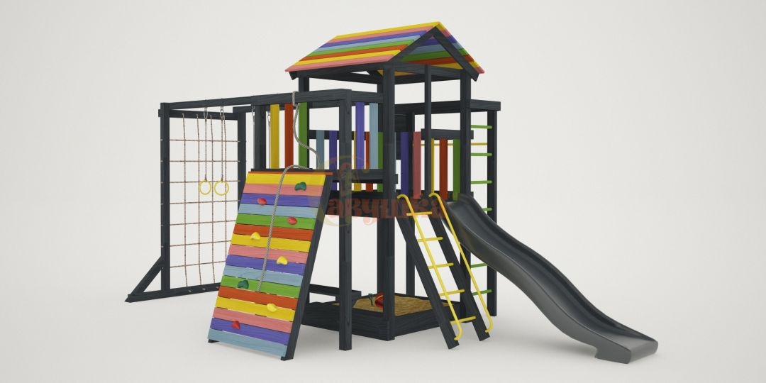 Детская площадка Савушка 4 BLACK EDITION